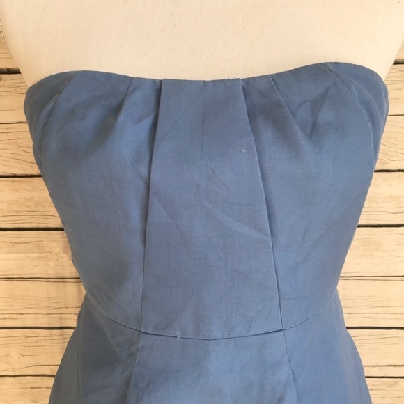 J. Crew Erica Strapless Dress With Pockets Size 2 - Picture 4 of 12